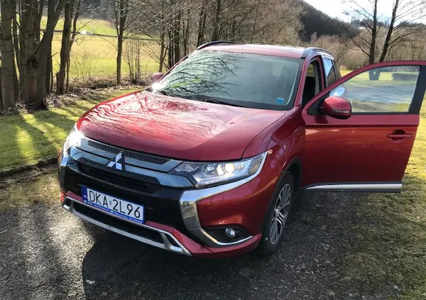 mitsubishi outlander dolnośląskie Mitsubishi Outlander cena 82000 przebieg: 78000, rok produkcji 2016 z Góra